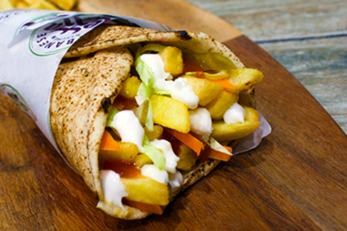 Potato Sandwich Mezza Lebanese Kitchen JLT Dubai